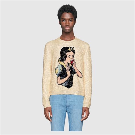 Gucci Snow White Sweater With Sequins for Men 